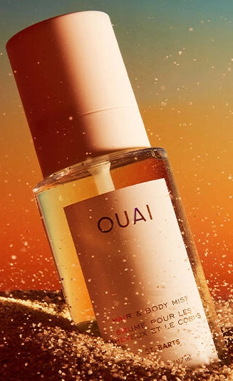 Get transported all the OUAI to the beaches of St. Barts with this luxurious tropical-scented Hair & Body Mist to be spritzed from head to toe, with notes of dragon fruit, orange blossom, tuberose &amp; musk.