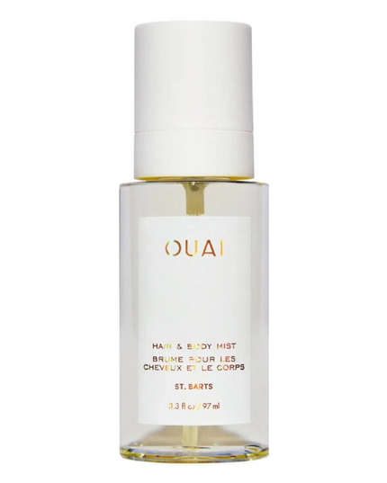 Get transported all the OUAI to the beaches of St. Barts with this luxurious tropical-scented Hair & Body Mist to be spritzed from head to toe, with notes of dragon fruit, orange blossom, tuberose &amp; musk.