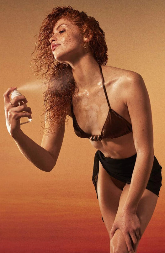 Get transported all the OUAI to the beaches of St. Barts with this luxurious tropical-scented Hair & Body Mist to be spritzed from head to toe, with notes of dragon fruit, orange blossom, tuberose &amp; musk.