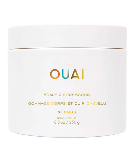 Wanna get-a-OUAI?

This deep-cleansing, sugar scrub exfoliates product buildup from your scalp and smoothes out dry skin, while nourishing.