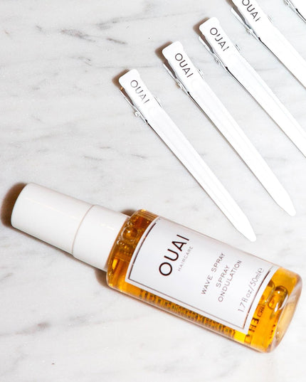 The Ultimate Beach Hair Is This OUAI - Get beach waves without stepping foot in the ocean. Our Wave Spray gives you the perfect amount of texture, body and shine for that effortlessly chic undone look.