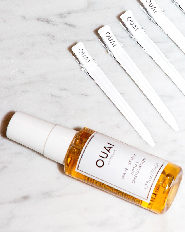 The Ultimate Beach Hair Is This OUAI - Get beach waves without stepping foot in the ocean. Our Wave Spray gives you the perfect amount of texture, body and shine for that effortlessly chic undone look.