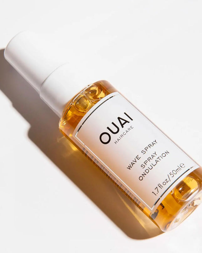 The Ultimate Beach Hair Is This OUAI - Get beach waves without stepping foot in the ocean. Our Wave Spray gives you the perfect amount of texture, body and shine for that effortlessly chic undone look.