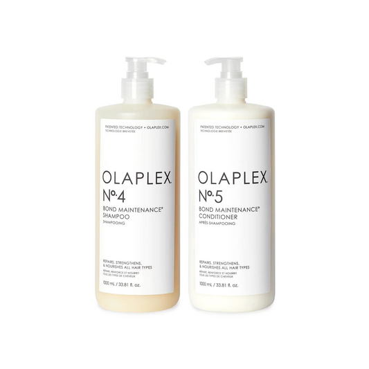 Olaplex Nº.4 Bond Maintenance Shampoo Liter & Nº.5 Bond Maintenance Conditioner Liter