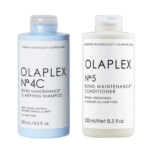 Olaplex - No. 4C Bond Maintenance Clarifying Shampoo and No. 5 Bond Maintenance Conditioner
