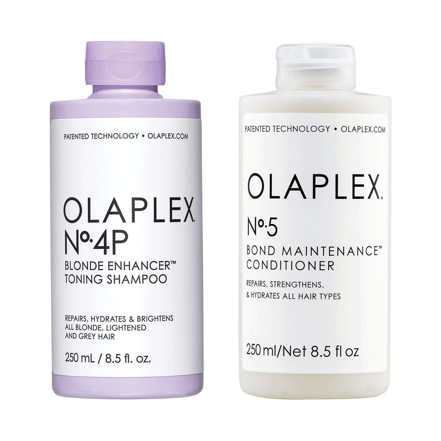 Olaplex No. 4P Blonde Enhancer Toning Shampoo & No. 5 Bond Maintenance Conditioner