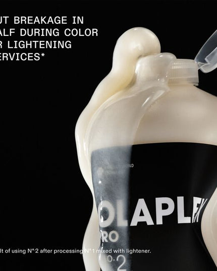 This professional-only repair treatment is the second step of the revolutionary Original Bond Builders system offered as a single step so you can restock at your own pace. While No.1 (sold separately) is added to color, lightener, and chemical services, No.2 is the post-color/chemical service step to target bonds that may have been missed by No.1. It rebuilds all three bonds, including disulfide bonds, to leave hair stronger, softer, more manageable hair in just 3 minutes at the bowl before shampooing.