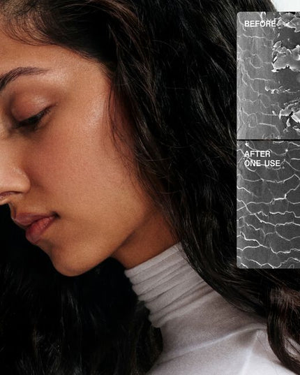 Transform damaged hair in just 3 minutes before you shampoo with N°.3PLUS. This hair damage repair treatment is clinically proven to create 3X stronger,* softer hair.** It rebuilds all 3 hair bonds deep in every strand for 360° repair and damage defense—past, present, and future. For all hair types and all types of damage. Fast. Easy. Protein-free and color-safe. Powered by patented OLAPLEX Bond Building Technology™.