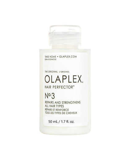 A powerful, clinically proven pre-shampoo treatment that leaves hair 3X stronger after just one use.* No.3 is the complete bond builder to repair and strengthen hair at home by rebuilding all 3 hair bonds. Formulated for all hair types and all levels of hair health, this weekly treatment is key for your healthiest-looking hair.
*When used with No.4 Bond Maintenance® Shampoo