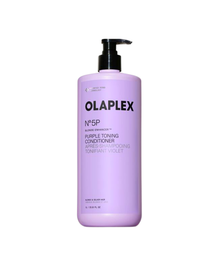 This ultra-concentrated purple conditioner features micro-fine pigments that deposit tone-balancing pigment to areas of the cuticle that No.4P can’t lock on to, sealing in brightness for natural or color-treated blondes or greys.