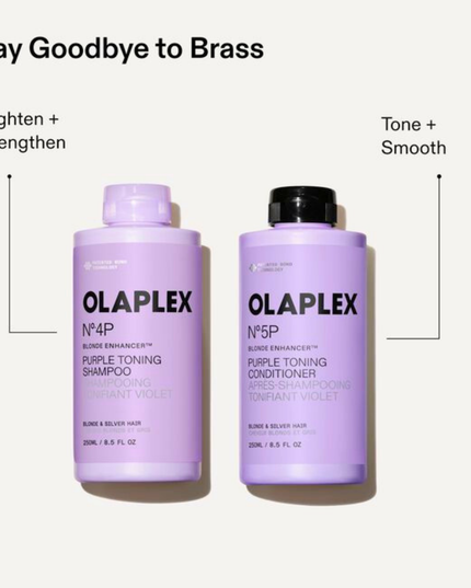 This ultra-concentrated purple conditioner features micro-fine pigments that deposit tone-balancing pigment to areas of the cuticle that No.4P can’t lock on to, sealing in brightness for natural or color-treated blondes or greys.