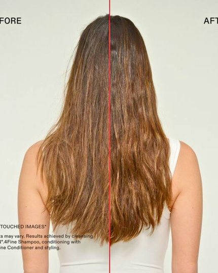 This is the best conditioner for fine hair.

Clinically proven to double your hair’s volume instantly, maintaining lift all day while repairing everyday damage in 1 wash. The silky formula replenishes weightless hydration and dramatically improves detangling– leaving your hair more manageable, soft, smooth and full of body and bounce.
