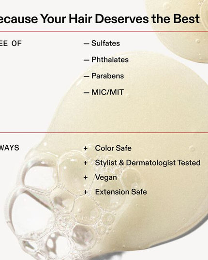 Repair everyday damage in 1 wash.

This #1 best-selling prestige shampoo* strengthens and reinforces bonds for more resilient hair, at a molecular level. The luxuriously nourishing and abundant lather gently cleanses and replenishes hydration– never stripping essential moisture– leaving hair soft and lightweight. Clinically proven to boost shine and reduce split ends and frizz.