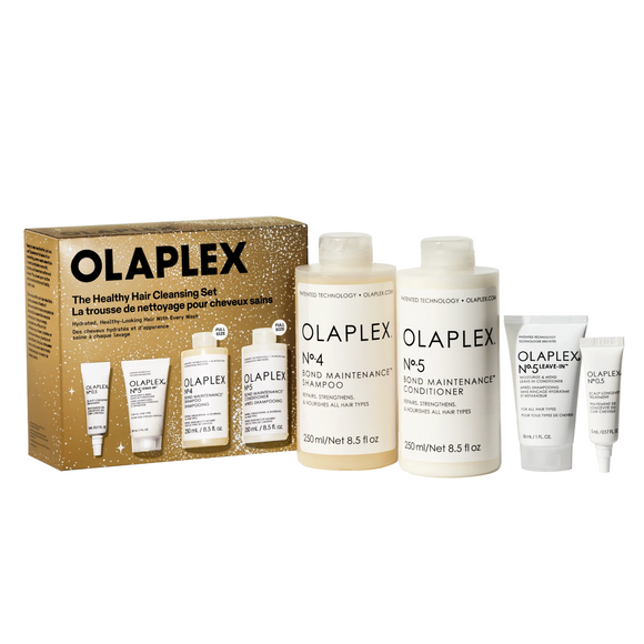 Limited-edition set for hydrated, healthy-looking hair with every wash.

Get the visibly healthy, smooth, hydrated hair you want in one wash with the instant results of the #1 Prestige Shampoo and Conditioner* in full sizes. Seal split ends and protect hair with a travel size of reparative Nº.5LEAVE-IN™ Conditioner. Plus, try the balancing, anti-aging scalp treatment that gets to the root of healthy hair.