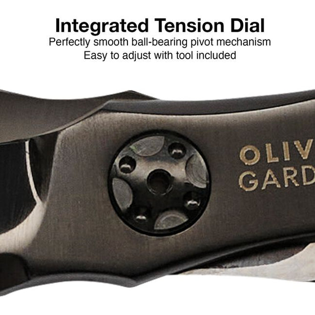 OG Barber Shear Collection
Sharper cuts - Legendary style
Black titanium coating with integrated ball bearing mechanism
Distinctive edgy design - Superior craftsmanship
Unique blade curvature designed to enhance cutting performance