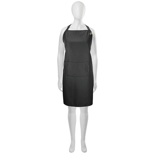 The Olivia Garden NewCycle Pro All-Purpose Apron is a sleek, professional salon apron designed for everyday service work—without compromising comfort or sustainability. Made from 100% recycled polyester (created from recycled plastic bottles), this lightweight apron is built to handle busy days behind the chair. Its waterproof, chemical-resistant fabric helps protect against spills, splashes, and stains while staying breathable and easy to wear. 