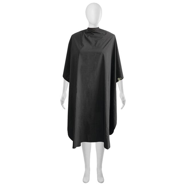 The Olivia Garden NewCycle Pro All-Purpose Cape is a sleek, professional cape designed to protect clients during everyday salon services—while supporting a more sustainable future. Made from 100% recycled polyester (crafted from recycled plastic bottles), this cape is lightweight, breathable, and comfortable for all-day use.