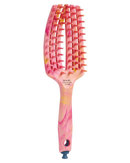 Elevate your hairstyling game with the Olivia Garden CurlyHair™ Collection, meticulously designed to cater to the diverse needs of various curl types. This innovative collection, born from four years of rigorous research and development with curly hair experts, offers professional-grade tools that enable you to detangle, define, and style curls with unprecedented ease and efficiency.