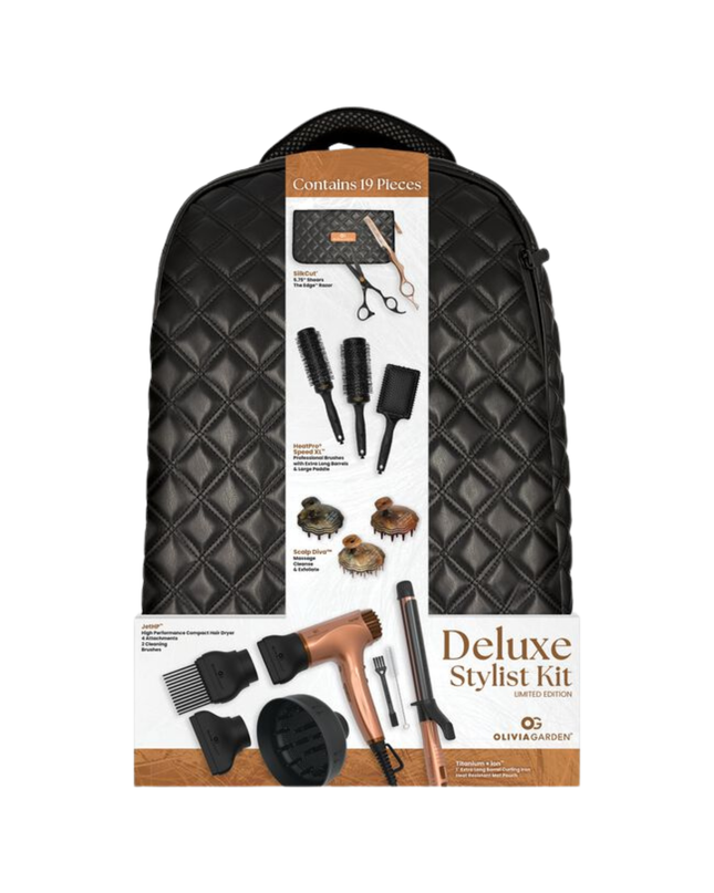 Your complete professional-grade toolkit — all in one luxe kit.