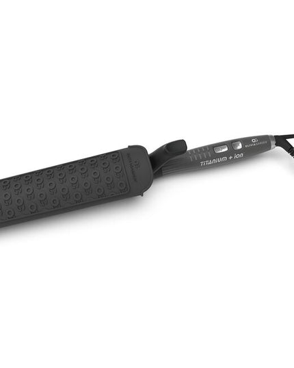 Elevate your hairstyling game with the Olivia Garden Titanium+Ion Flat Iron. This high-performance tool is designed with professionals in mind and combines cutting-edge technology with superior craftsmanship to deliver salon-quality results.