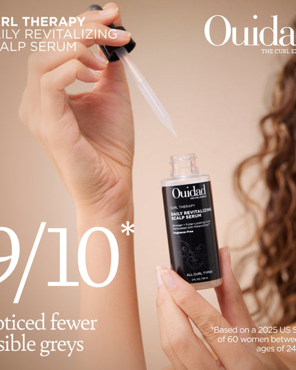A lightweight, collagen-infused scalp serum designed to revitalize and nourish the scalp while promoting a healthy foundation for curls.
