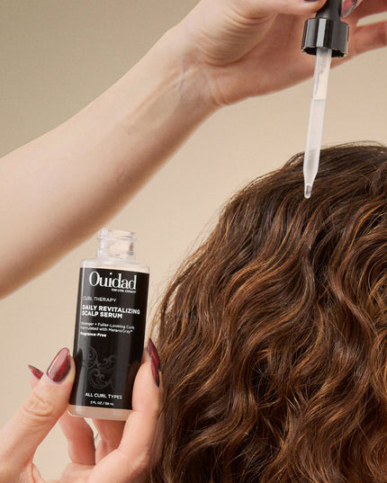 A lightweight, collagen-infused scalp serum designed to revitalize and nourish the scalp while promoting a healthy foundation for curls.