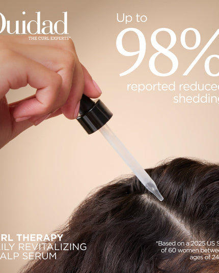 A lightweight, collagen-infused scalp serum designed to revitalize and nourish the scalp while promoting a healthy foundation for curls.