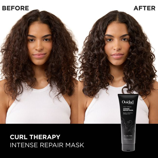 This keratin-infused mask is enriched with ceramides to restore hair's natural barrier and reinforce damaged strands