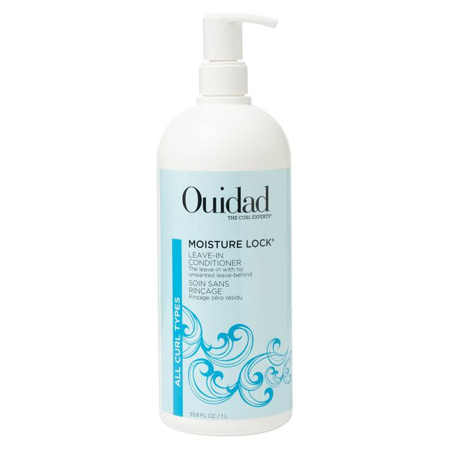 Ouidad's best-selling Moisture Lock® Leave-In Conditioner boosts hydration to encourage curl formation, adds slip for detangling, and primes hair for styling. The breathable formula works by sealing nourishment and hydration into each strand to fight frizz and add shine. Moisturizing arnica and prickly pear botanical extracts, antioxidant-packed green tea, and vitamin B5 help to repair curls and promote hair health.