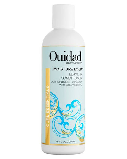 Ouidad's best-selling Moisture Lock® Leave-In Conditioner boosts hydration to encourage curl formation, adds slip for detangling, and primes hair for styling. The breathable formula works by sealing nourishment and hydration into each strand to fight frizz and add shine. Moisturizing arnica and prickly pear botanical extracts, antioxidant-packed green tea, and vitamin B5 help to repair curls and promote hair health.