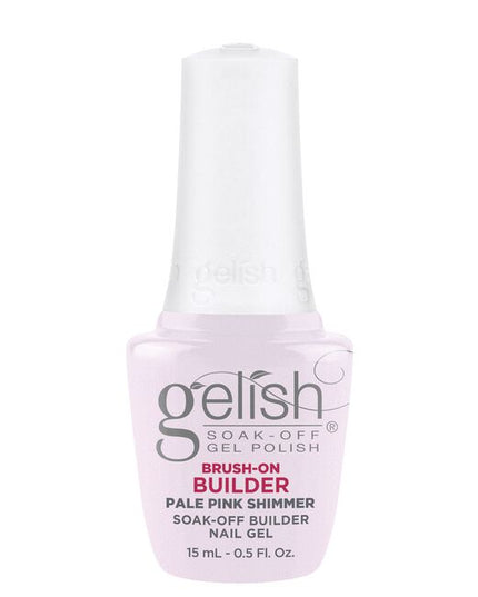 Gelish's Brush-On Builder is an all-in-one gel product that can extend, overlay, build, and create nail art. The LED cured gel coat has a unique self-leveling formula that provides perfect control to prevent sidewall flooding!