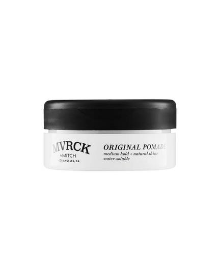 Versatile, water-based pomade for men creates pliable hold and washes out easily.
Create versatile looks from classic, slick-backed hairstyles to the latest street styles with this pliable, medium hold pomade. It provides texture and control with a natural-shine finish and an energizing agave citrus scent. The water-soluble formula won’t flake and washes out easily with shampoo.