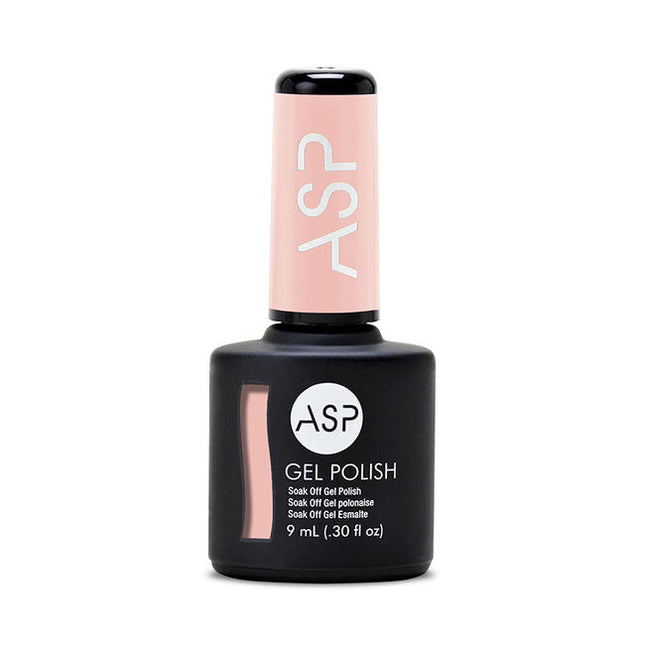 ASP Soak-Off Gel Polish is a 100% pure gel formula that applies like polish giving you a high shine gel manicure that lasts up to two weeks. ASP Soak-Off Gel Polish can be cured under an LED or UV lamp and Soaks Off with acetone.