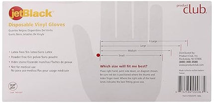 New Improved! Longer stronger! Now extends 3" past the wrist for added safety and protection. Improved strength means less chance of tearing at the cuff or in the finger tips. Ideal for all salon applications. Latex FREE and powder FREE to not irritate the skin. This glove hides all stains, does not pull the hair, and costs just pennies per pair! Available in boxes of 90. 10 boxes per case.
