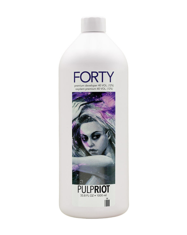 Pulp Riot premium developers are exclusively formulated for maximum performance and a creamy consistency when mixed with Pulp Riot lightener.