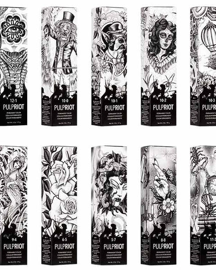 FACTION8 permanent color delivers the highest level of vibrant color payoff. The boldest reds, brightest coppers, and most punched up violets deliver on one key promise: vibrancy.