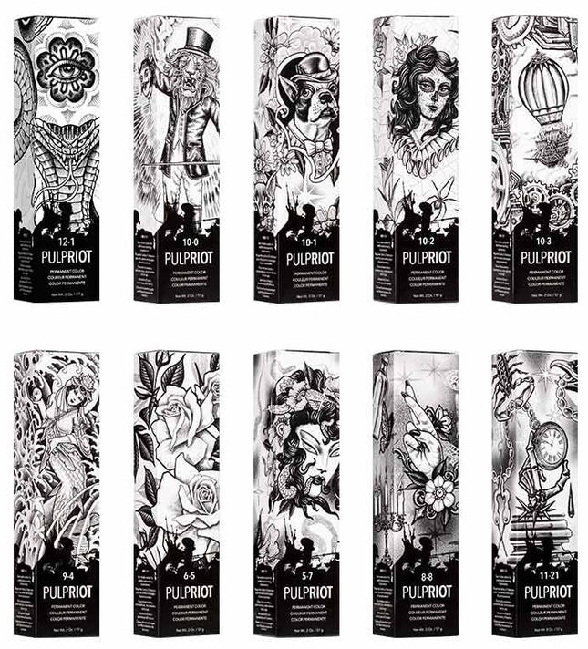 FACTION8 permanent color delivers the highest level of vibrant color payoff. The boldest reds, brightest coppers, and most punched up violets deliver on one key promise: vibrancy.