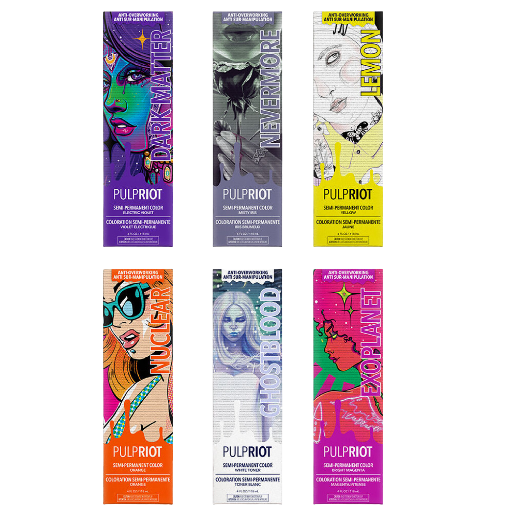 Pulp Riot - NEW! Semi-Permanent Haircolor Impulse – Beauty Ship To You