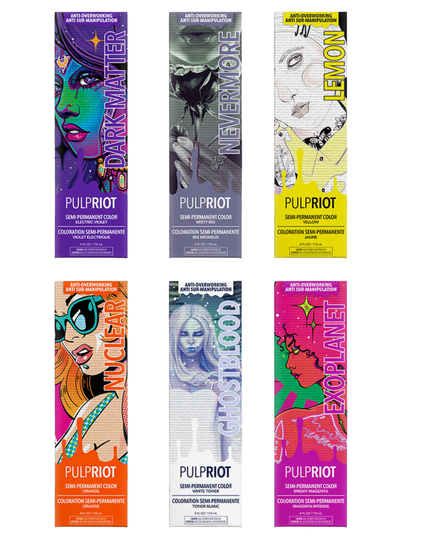 The new Pulp Riot paint is better than ever. Pulp Riot's NEW semi-permanent color formula with Anti-Overworking Technology lasts longer, conditions better, and doesn’t overwork. The vivid shades you love, now packed with even more power.