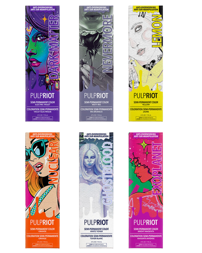 The new Pulp Riot paint is better than ever. Pulp Riot's NEW semi-permanent color formula with Anti-Overworking Technology lasts longer, conditions better, and doesn’t overwork. The vivid shades you love, now packed with even more power.