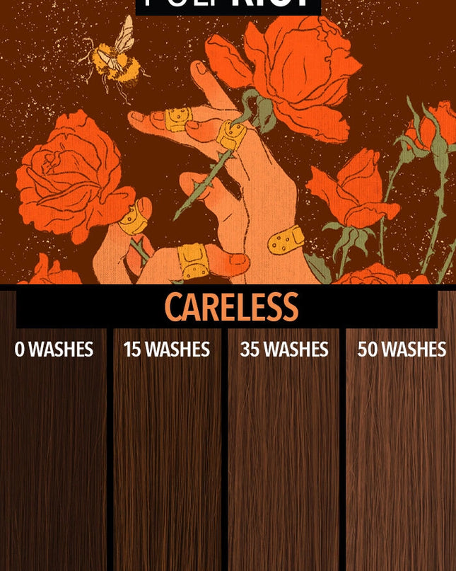 The new Pulp Riot paint is better than ever. Pulp Riot's NEW semi-permanent color formula with Anti-Overworking Technology lasts longer, conditions better, and doesn’t overwork. The vivid shades you love, now packed with even more power.