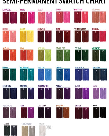 The new Pulp Riot paint is better than ever. Pulp Riot's NEW semi-permanent color formula with Anti-Overworking Technology lasts longer, conditions better, and doesn’t overwork. The vivid shades you love, now packed with even more power.