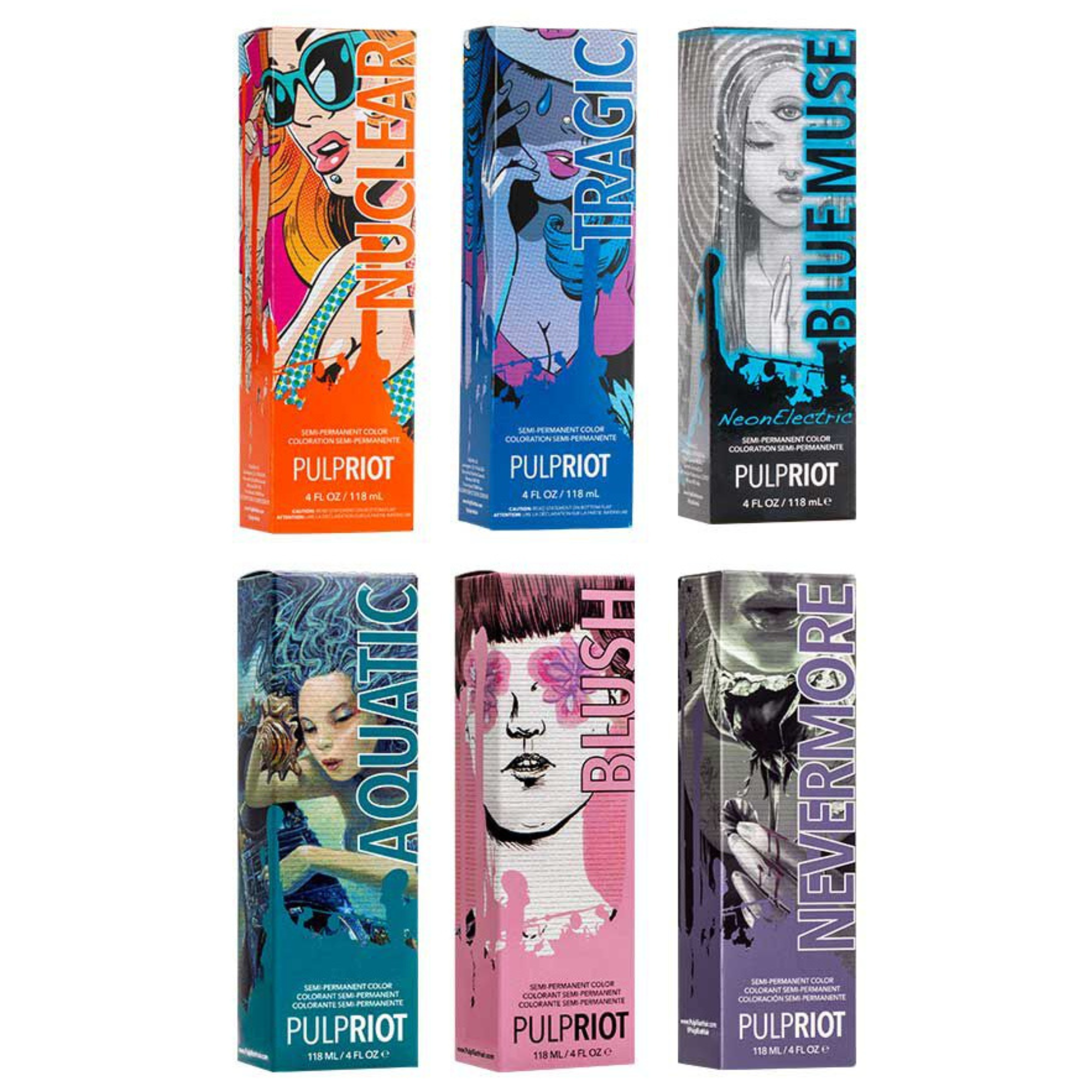 Pulp Riot - Semi-Permanent Haircolor The Shadow Collection – Beauty ...