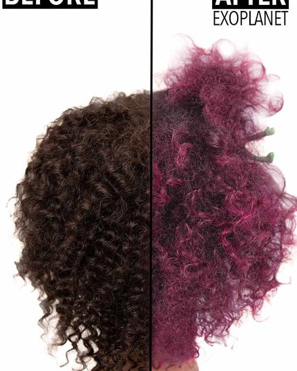 Pulp Riot's bold semi-permanent color is long lasting, intensely vivid, and fades on tone.