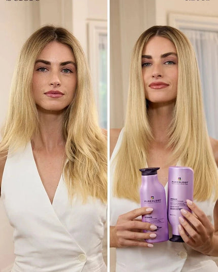 A trial-exclusive hair care collection packaged inside a canvas travel pouch.
