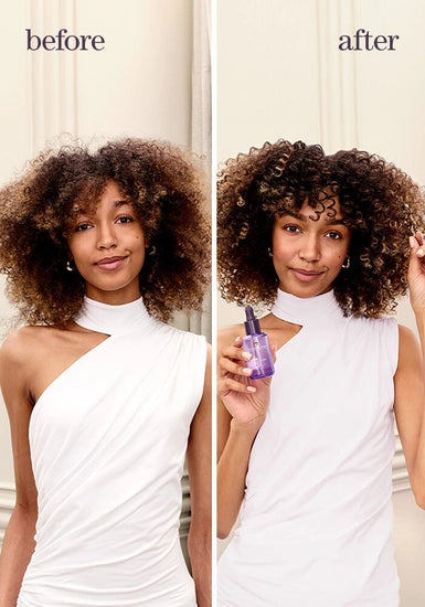 A lightweight, hydrating, and radiance-boosting leave-in hair oil designed for dry, frizzy, color-treated hair.