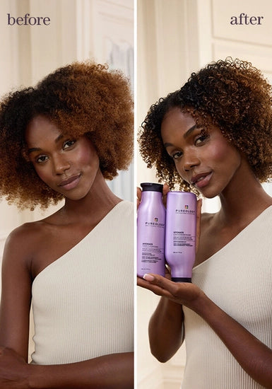 Creamy, luxurious shampoo that deeply hydrates normal to thick dry, color-treated hair. Thirst-quenching formula provides superior moisture, touchable softness and extraordinary color protection.