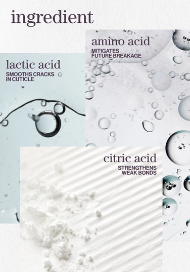 A weightless serum that helps to restore hair’s virgin-like strength, seals split ends, and infuses long-lasting shine and softness to damaged hair.