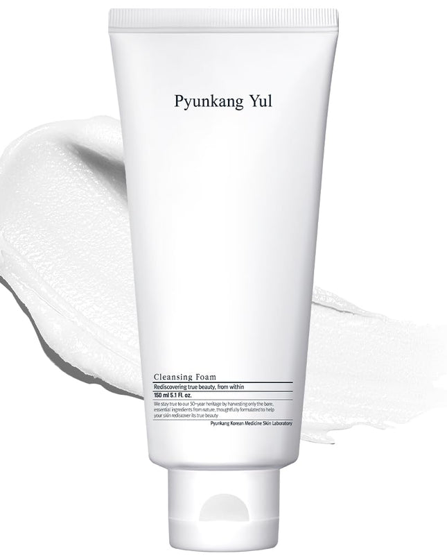 Vacuum cleaner for pores: A gentle but mighty cleansing foam made with ledebouriella seseloides extract that delivers highly effective cleansing with lots of delightful bubbles. The stretchy consistency of Pyunkang Cleansing Foam adheres to dirt and oil trapped within pores and removes it, leaving skin feeling clean and fresh without drying.