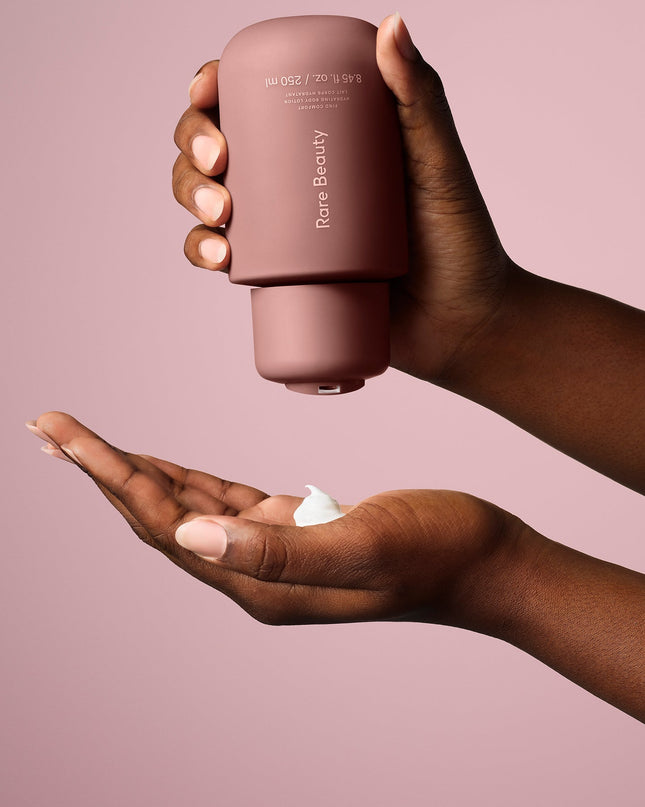 A lightweight, nutrient-infused body lotion that hydrates up to 24 hours with a fresh, non-greasy feel, all while nourishing and softening skin for a healthy, renewed glow.